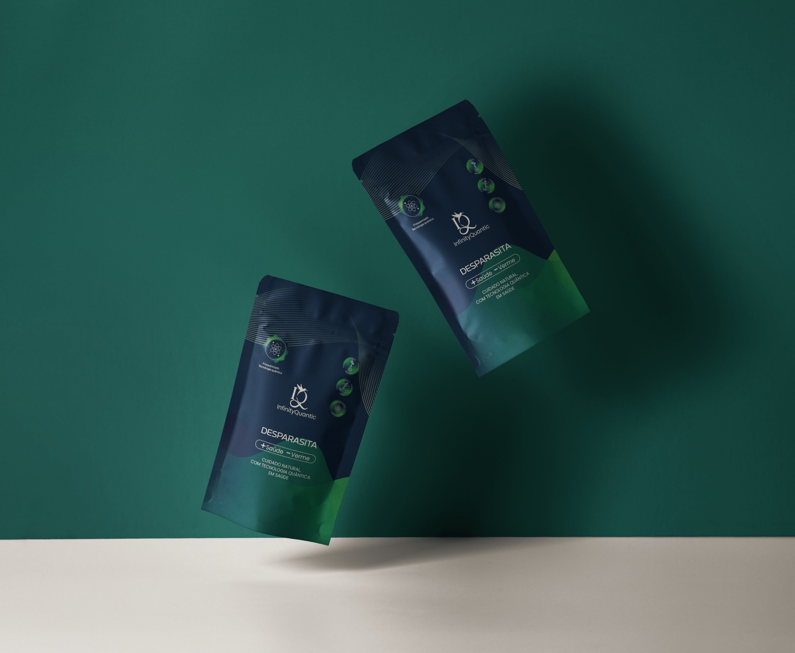 Kit Desparasitação natural adulto com frequências para 120 tipos de vermes e 66 metais tóxicos