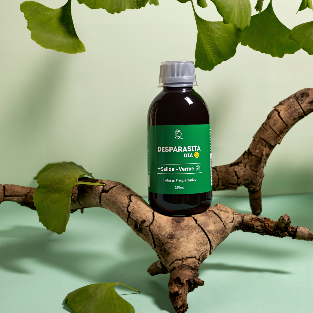 Kit Desparasitação natural adulto com frequências para 120 tipos de vermes e 66 metais tóxicos